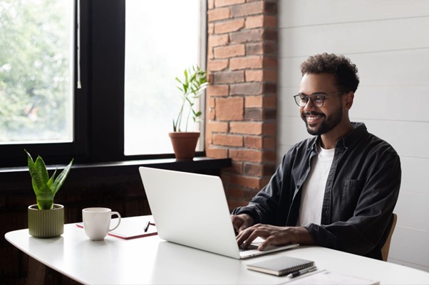 Man starts his career while studying a postgraduate degree