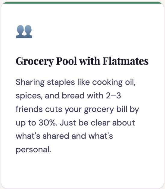 Grocery pool