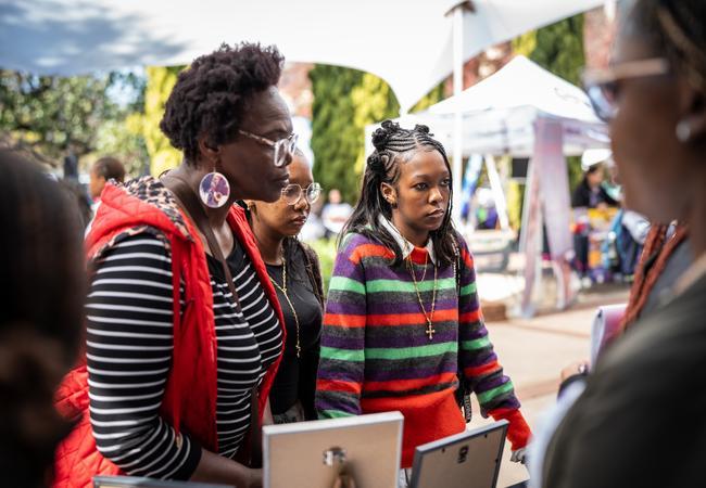 Parents at NWU Potch Open Day