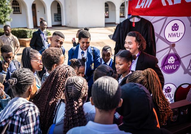 Group of learners at Open Day