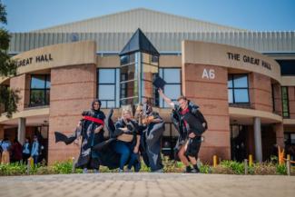 Cover image of Mahikeng Great haal with Graduates